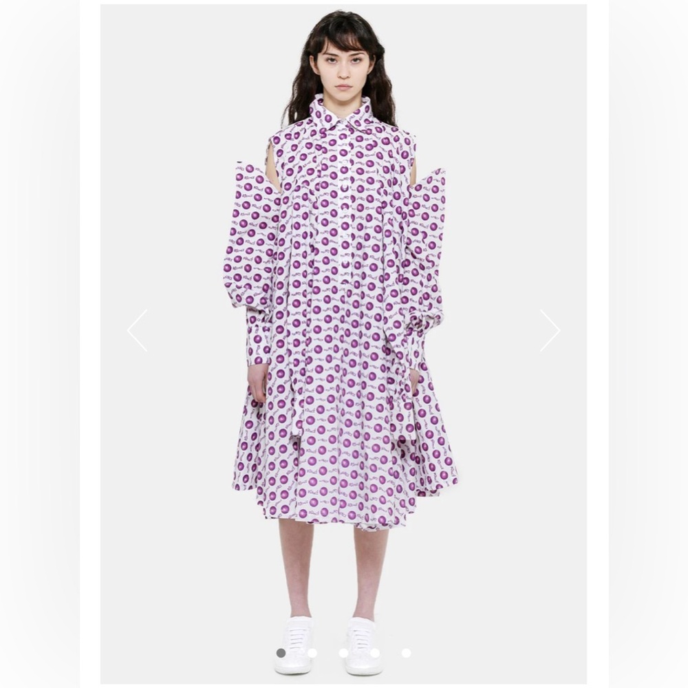 Laurence & Chico Spring 2019 NYFW NY Fashion Week Runway Jacket Purple Bounce - Picture 6 of 9